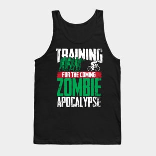 Training For The Zombie Apocalypse Cycling Tank Top